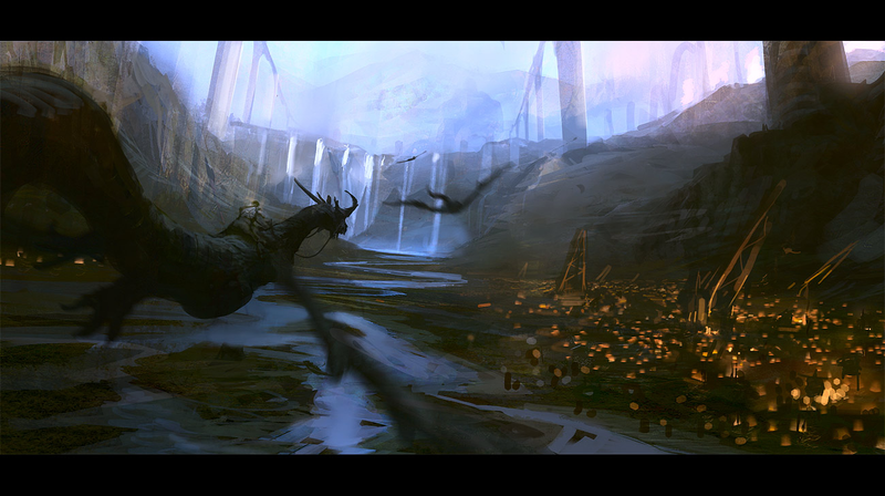 Illustration for article titled The Beautiful Blizzard Paintings of Mathias Verhasselt